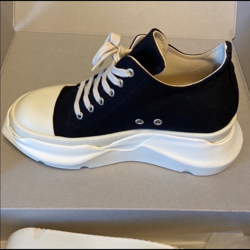 RICK OWENS ABSTRACT SHOES